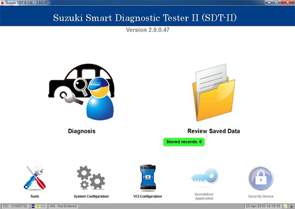 suzuki diagnostic system software